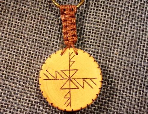 Amulette runique « Mill » pour le bien-être financier